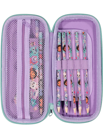 Embossed Gabby's Dollhouse Pencil Case