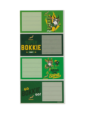 Spring Bokkie Book Labels