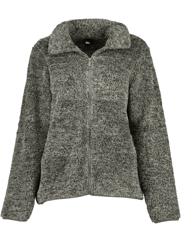 Plush Zip Through Jacket