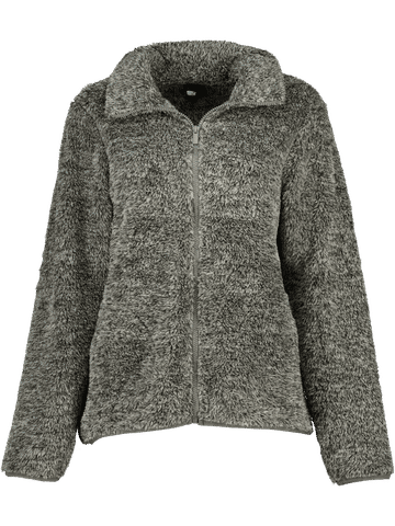 Plush Zip Through Jacket