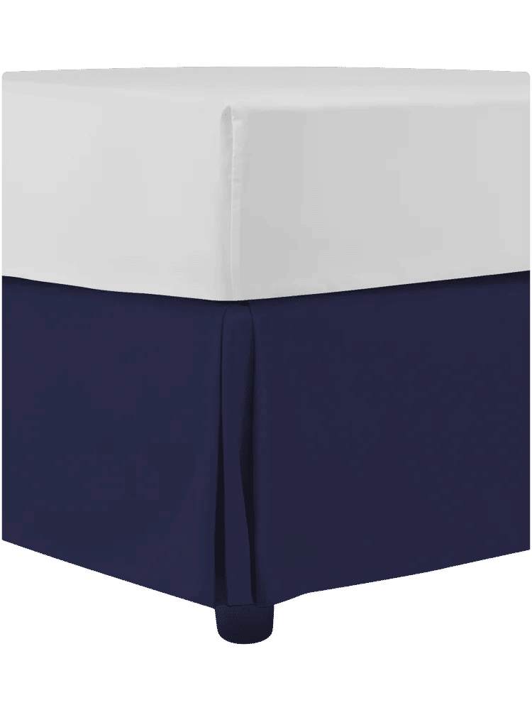 Queen Bed Base Cover Dark Navy (2)