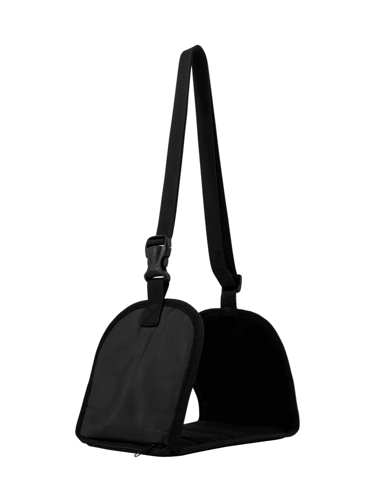 Black Portable Travel Foot Hammock (1)