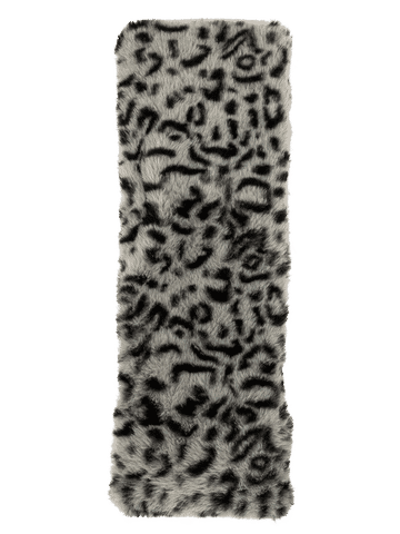 Heat Pack Leopard Print Faux Fur