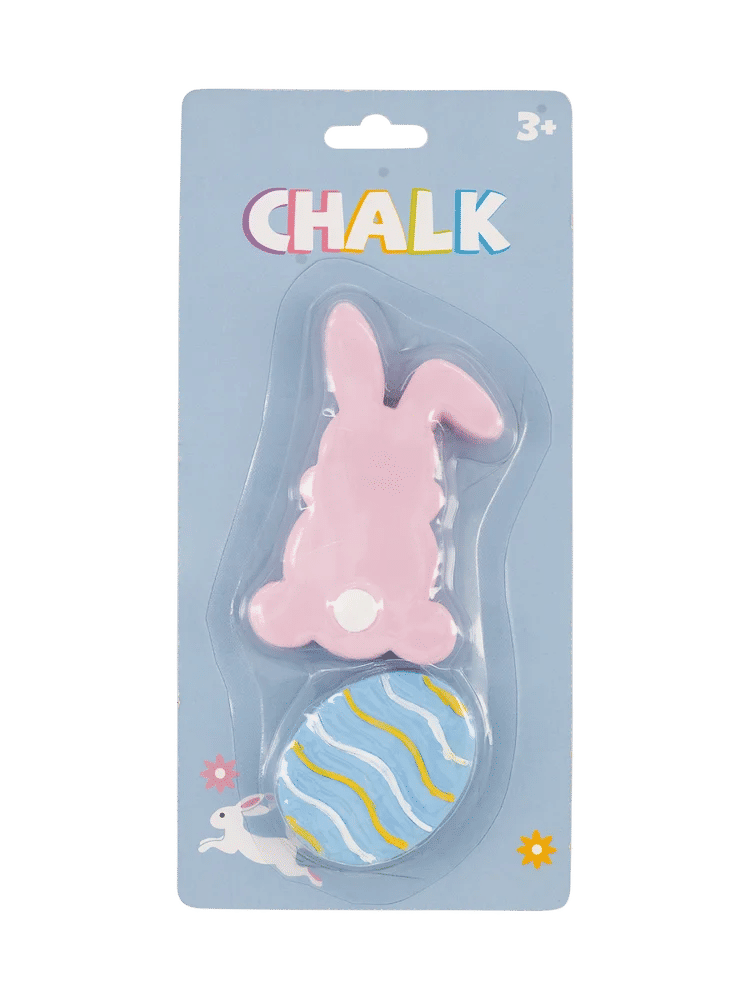 Colorful Easter Bunny & Egg Creative Chalk Set