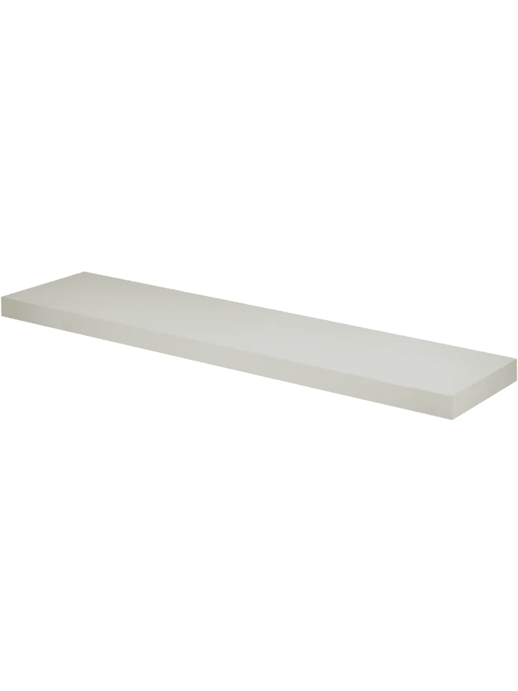 Black Floating Wall Shelf 90cm