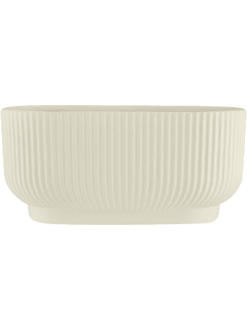 Elongated Ribbed Planter