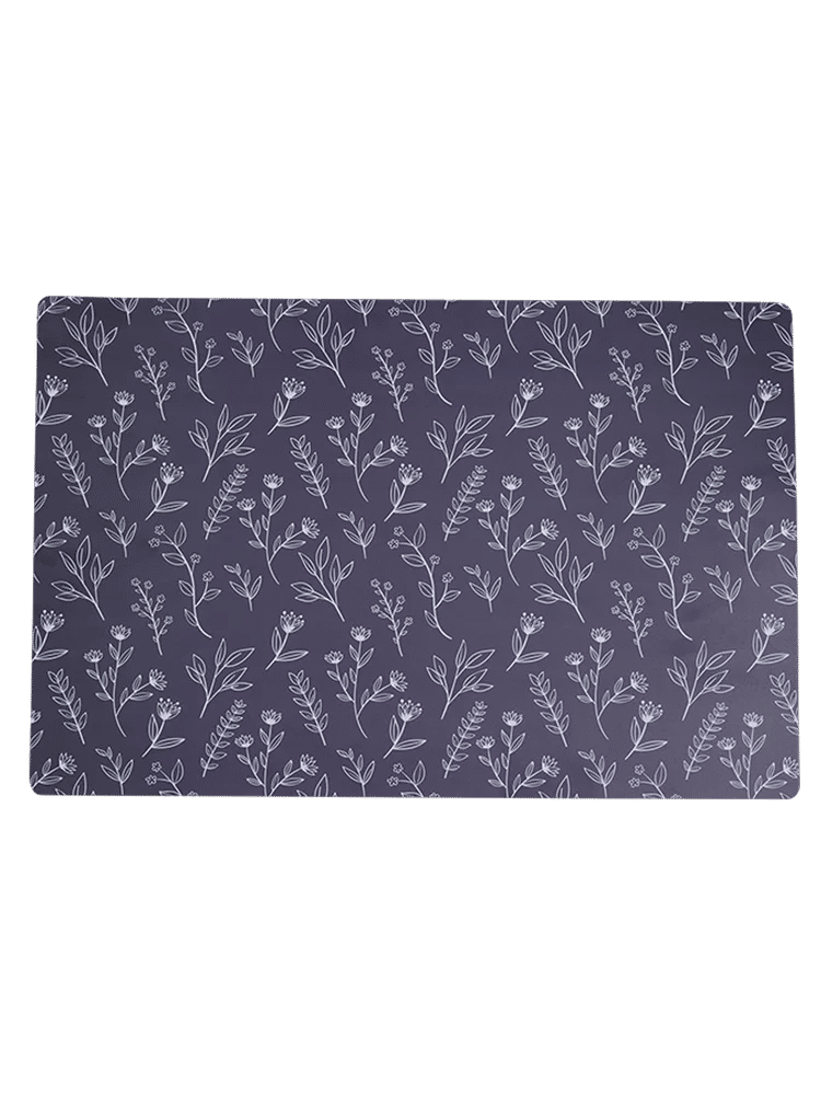 Dark Blue Textured Dining Placemat