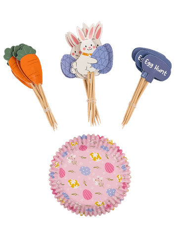 Cocktail & Party Cupcake Cases & Toppers