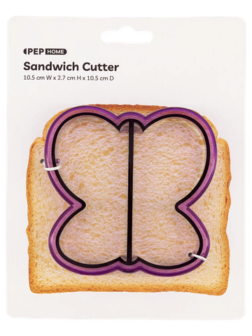 Purple Butterfly Sandwich Cutter