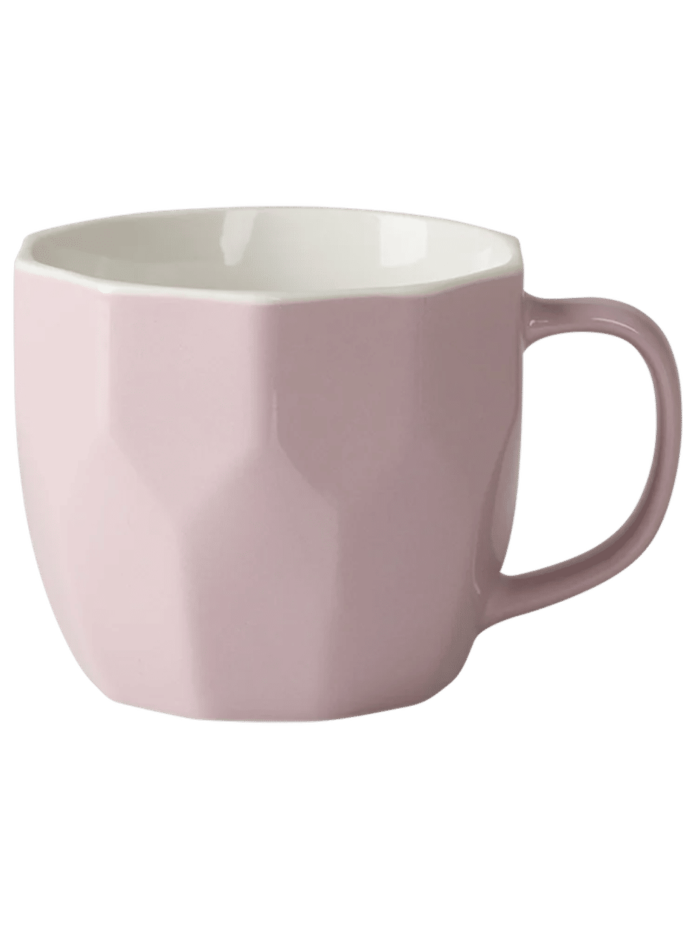 Faceted Ceramic Mug (2)