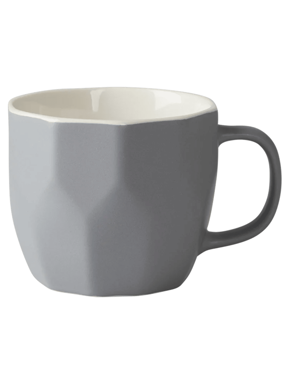 Faceted Ceramic Mug (3)