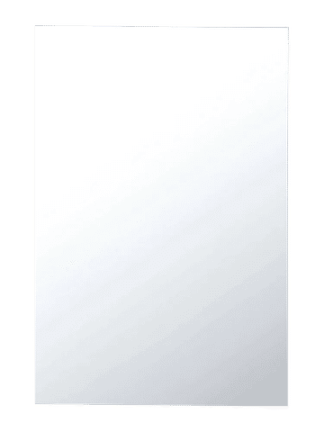 White Adhesive Mirror Sticker Sheet 400x500mm