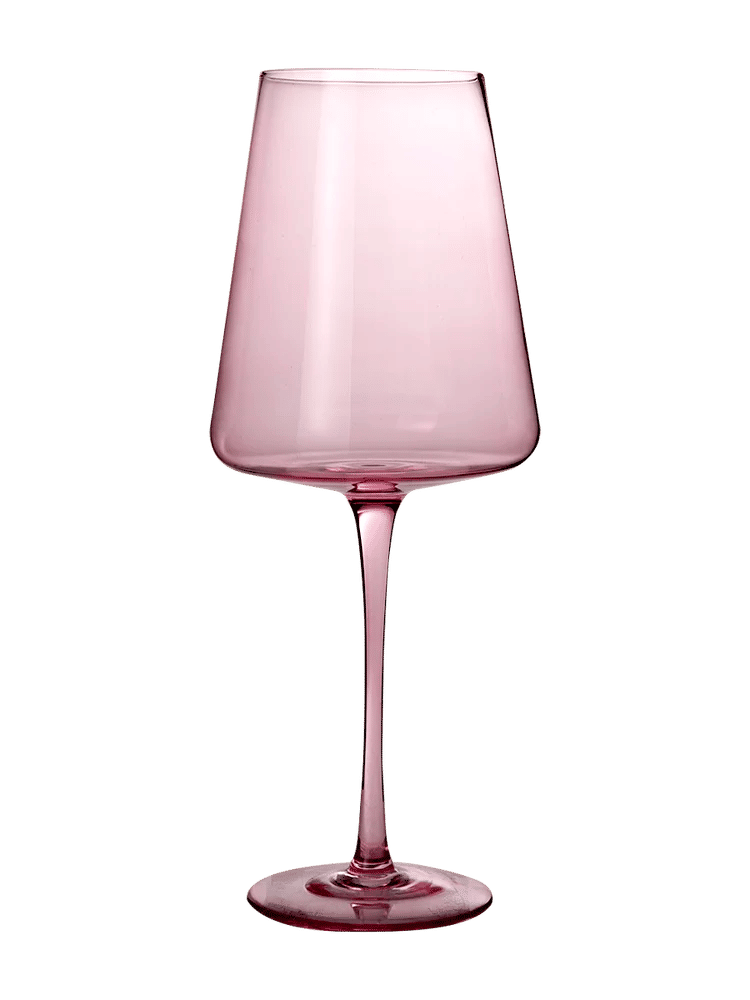 Elegant Coloured Wine Glass 24.5cm (3)