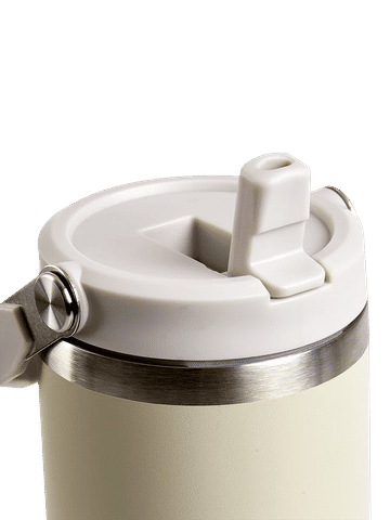 Cream Stainless Steel Bottle 890ml