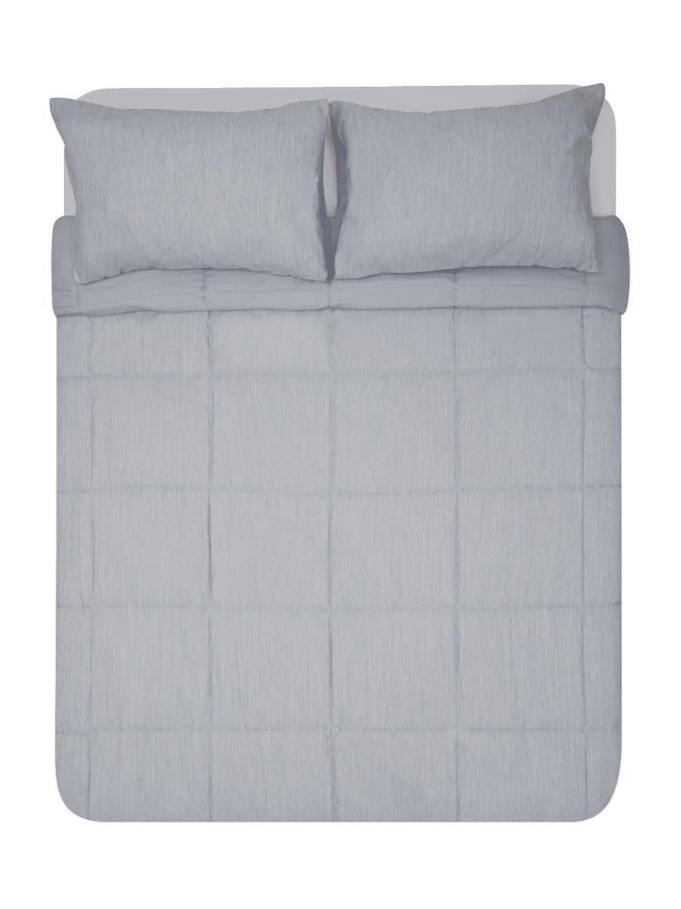 Queen Blue Quilted Comforter