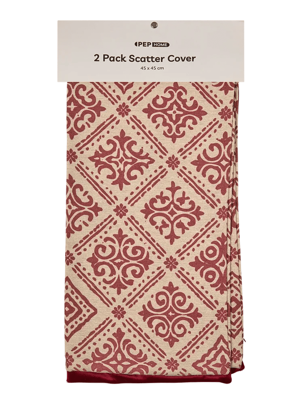 2 Pack Patterned Scatter Cushion Covers 45X45Cm
