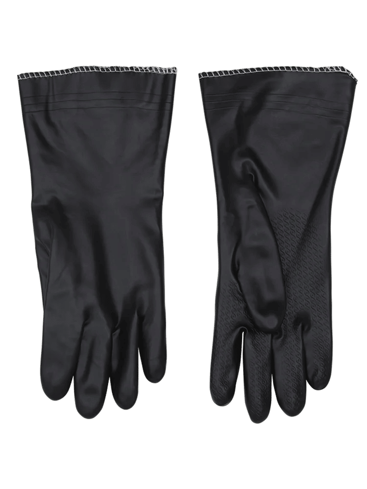 Durable Black Cleaning Gloves (1)
