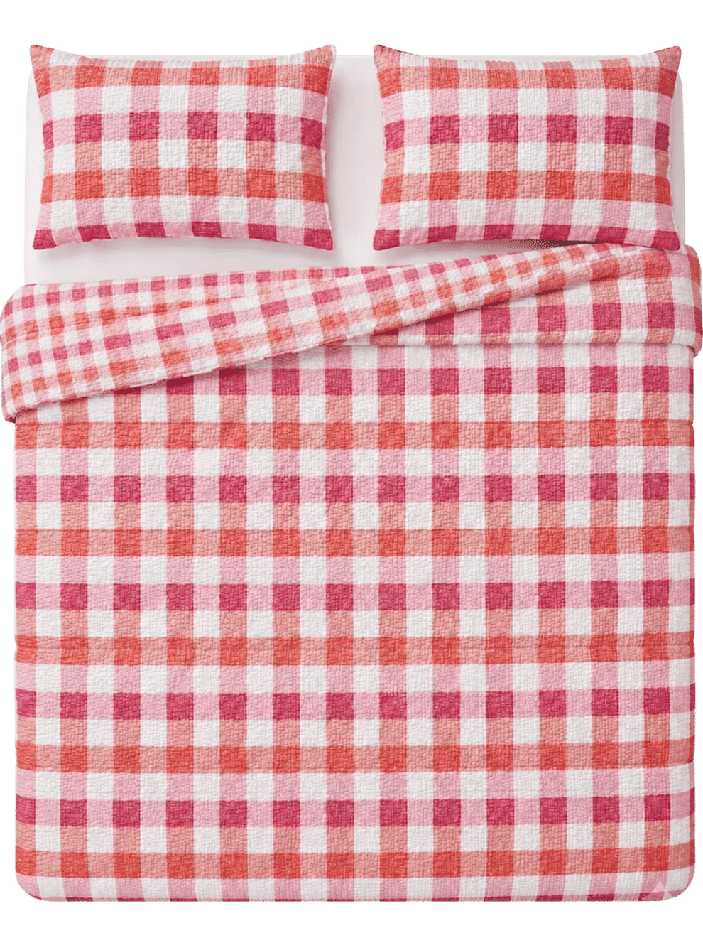 Double Bed Gingham Comforter
