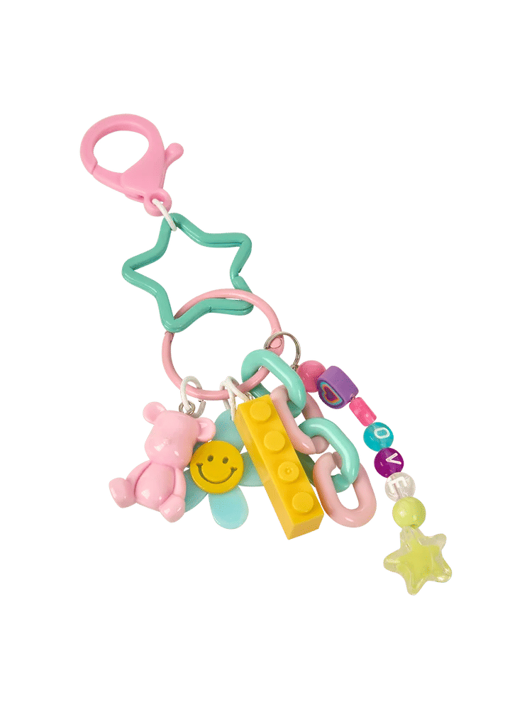 Edge Pastel Charms Keyring (1)