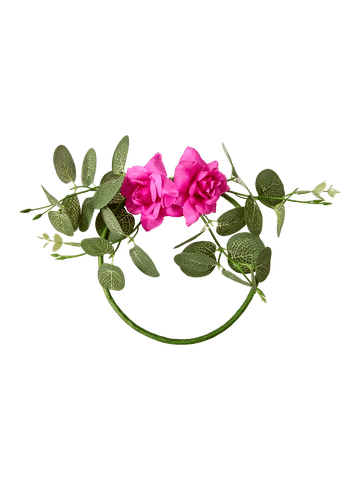 Artificial Floral Wreath Ornament