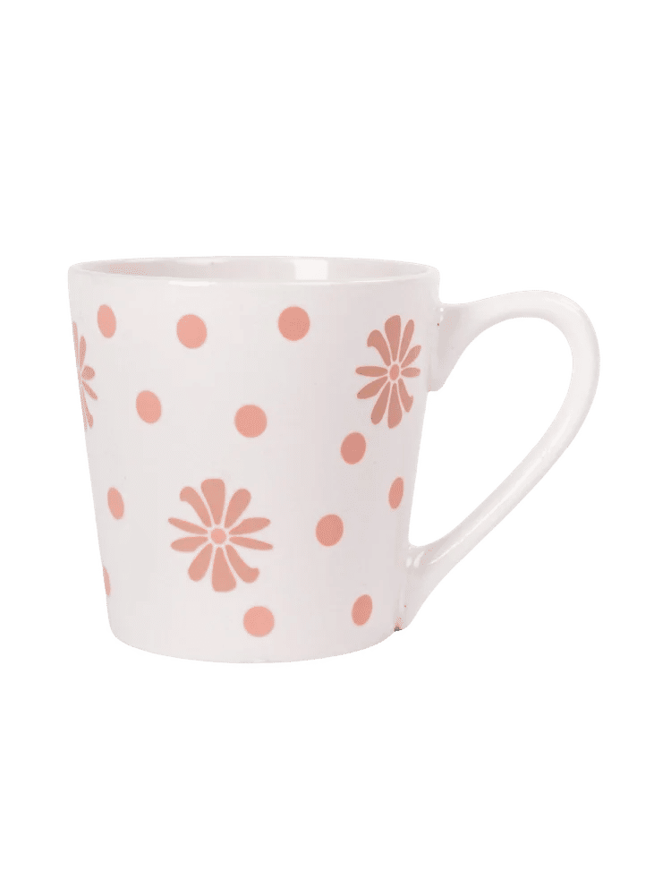 Pink Spot Printed Mug