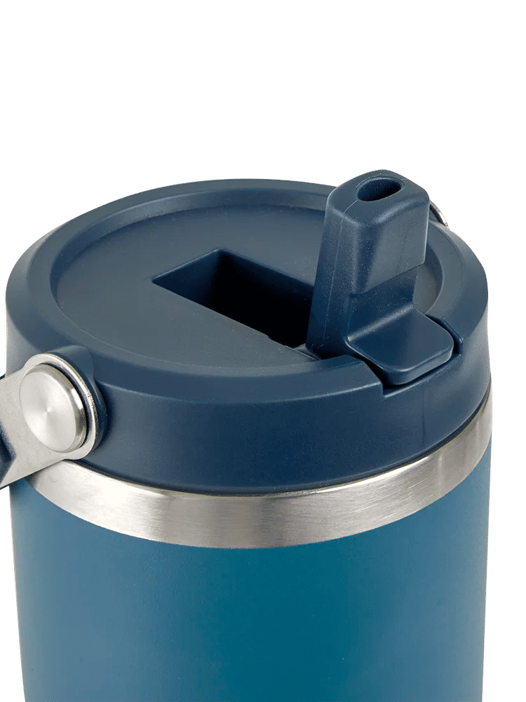890ml Blue Stainless Steel Bottle (1)