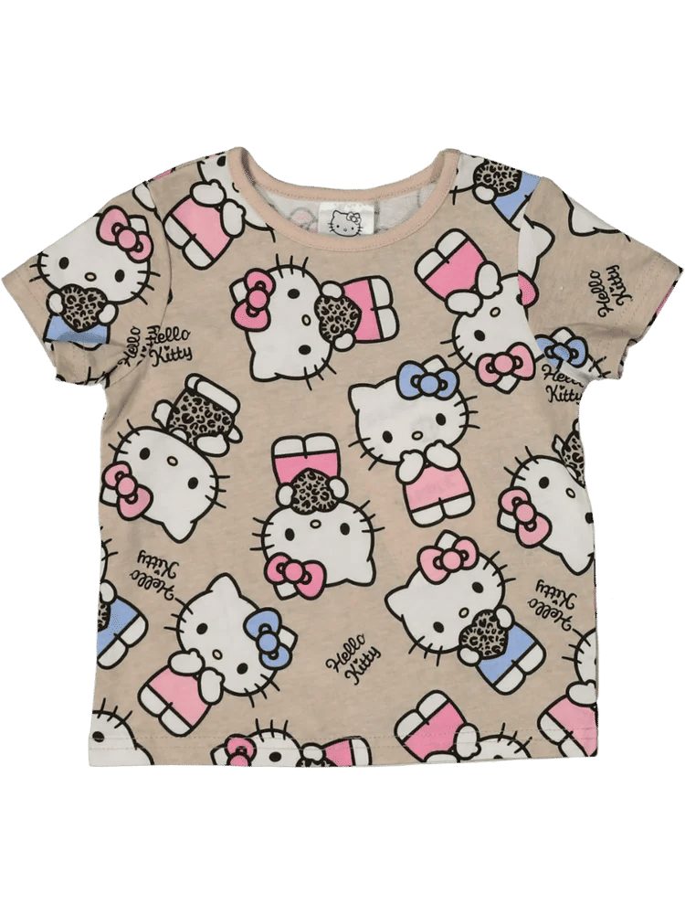 Brown Helllo Kitty T-Shirt