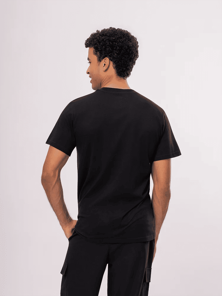 Black Crew Neck T-Shirt (6)