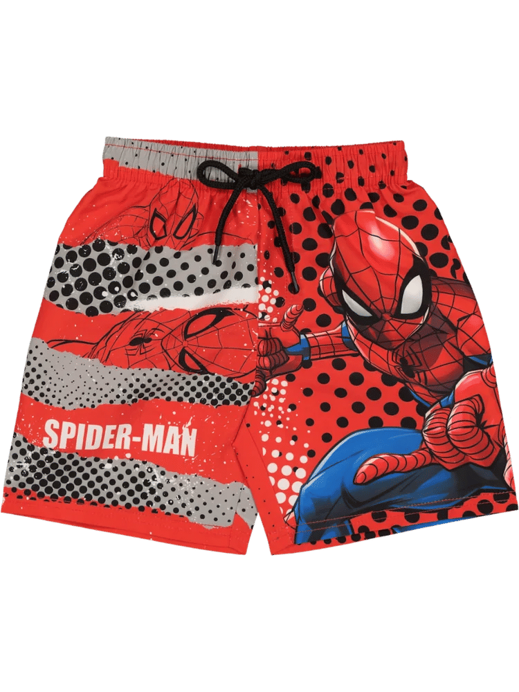 Red Spiderman Shorts