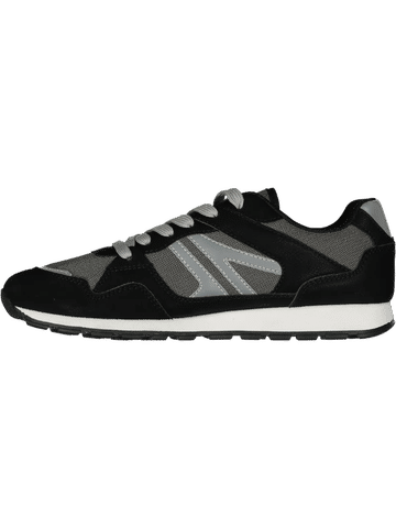 Black And Grey Retro Sneaker