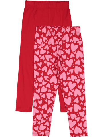 2 Pack Red Leggings
