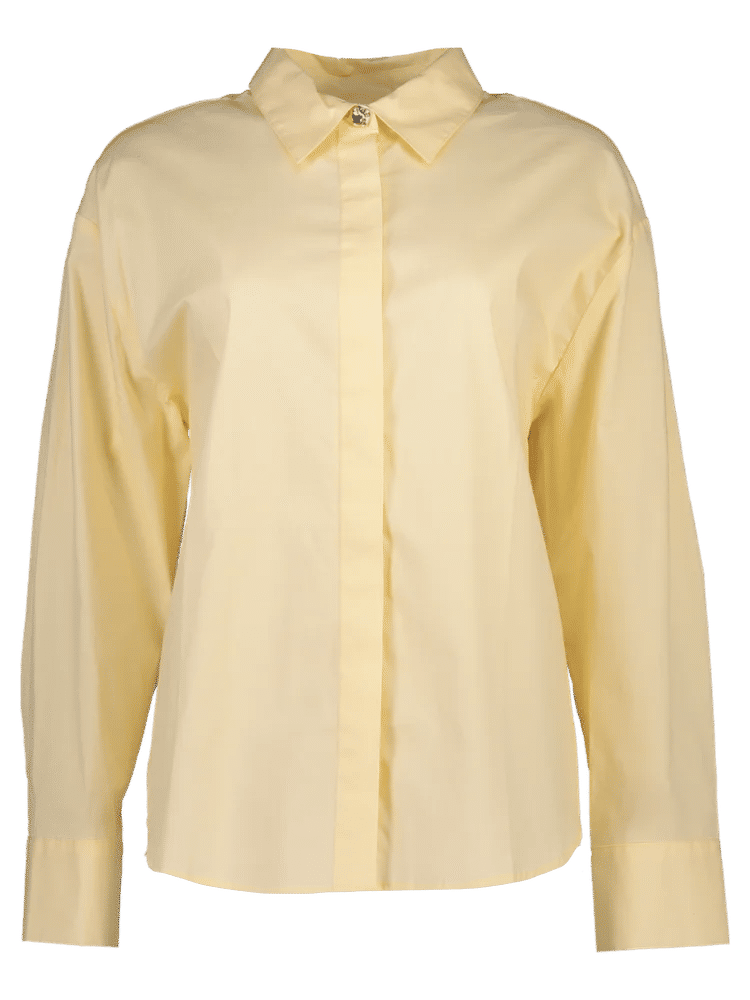 Yellow Smart Casual Shirt