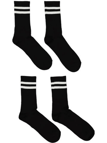 Black Crew Socks