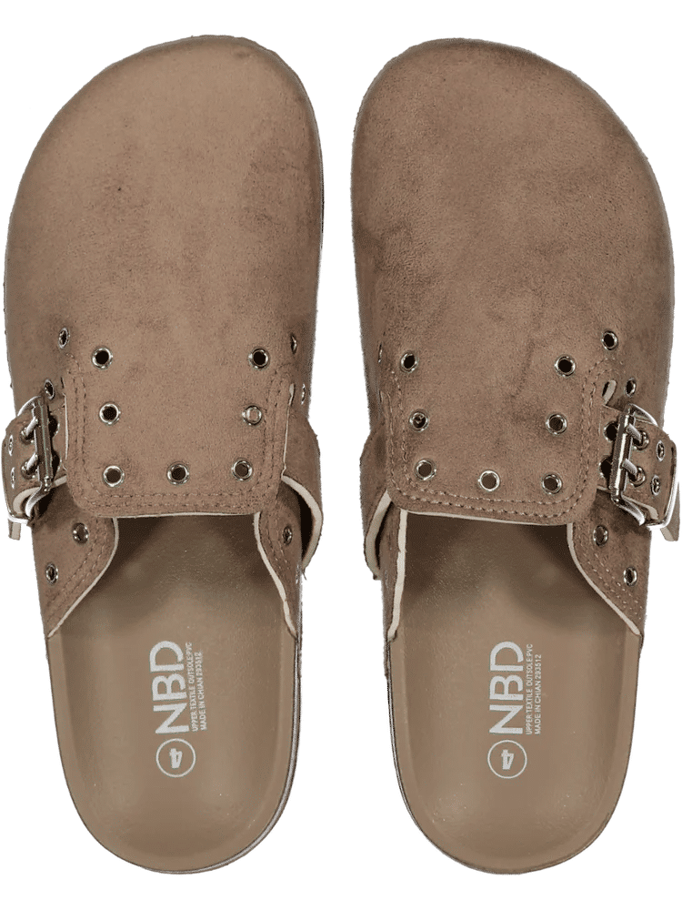 Brown Moulded Sandals