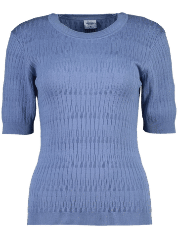 Viscose Blend Basic Knit Top