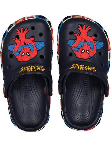 Navy Spiderman Moulded Sandals