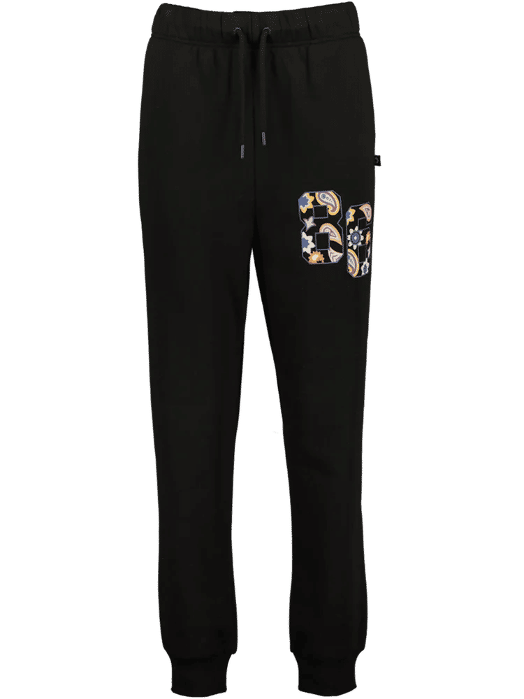 Black Printed Jogger