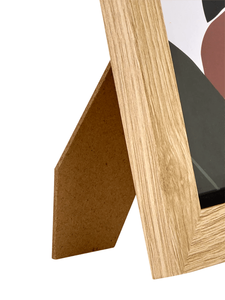 Oak Effect Modern Art Picture Frame Large (1)