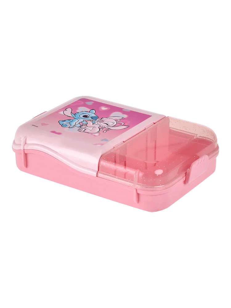 Pink Disney Stitch Character Lunch Box