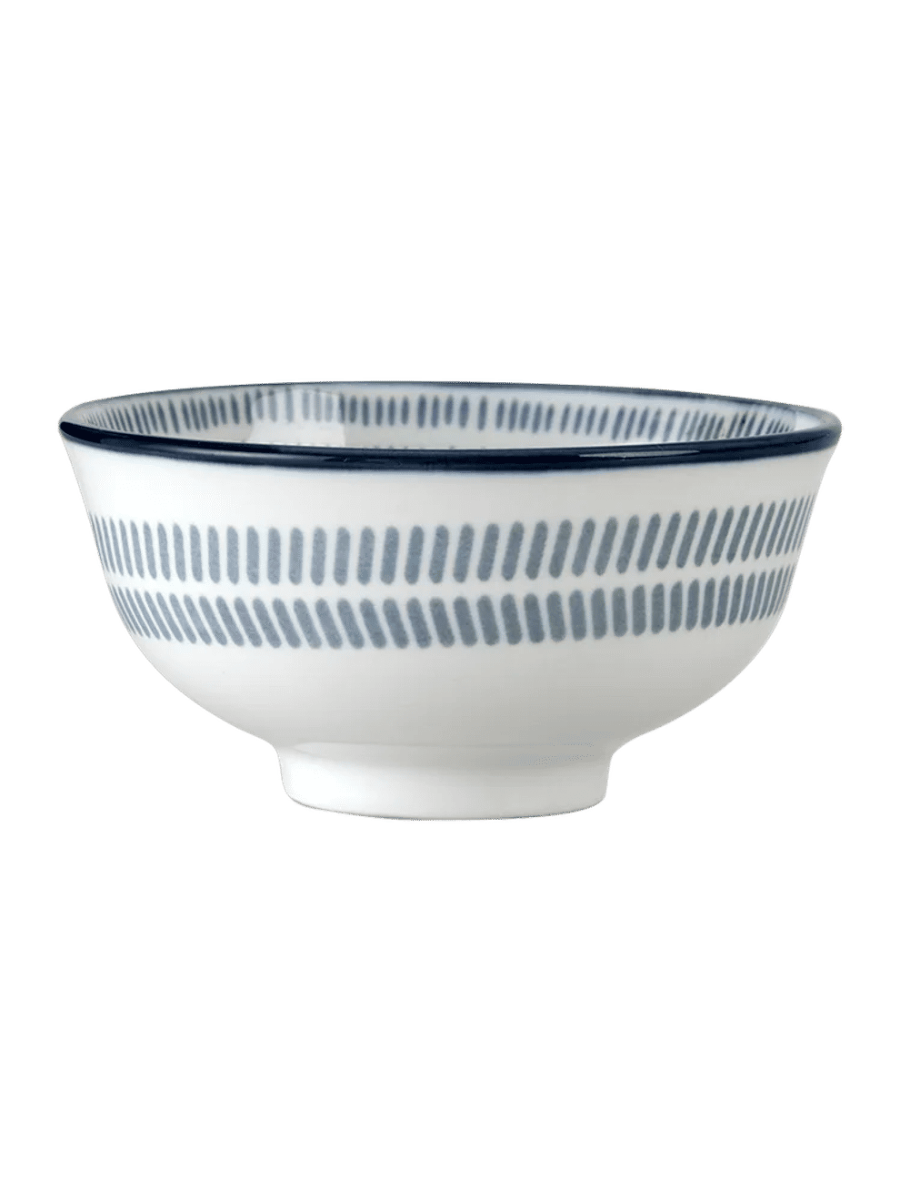 Blue and White Patterned Tapas Bowl