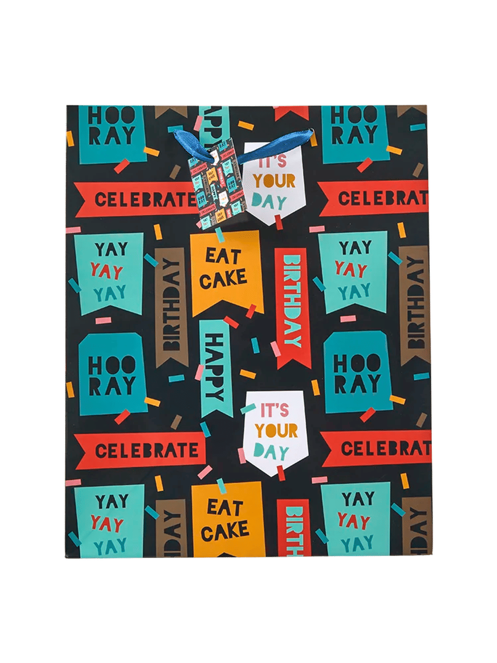 Festive Printed Birthday Gift Bags (4)