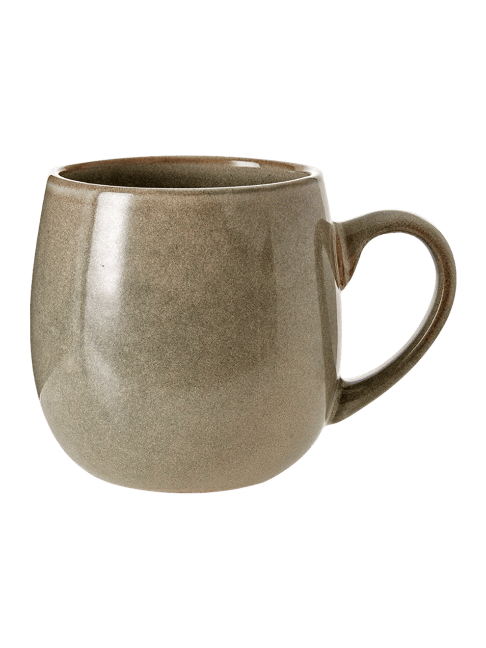 Assorted Rounded Ceramic Mugs (1)
