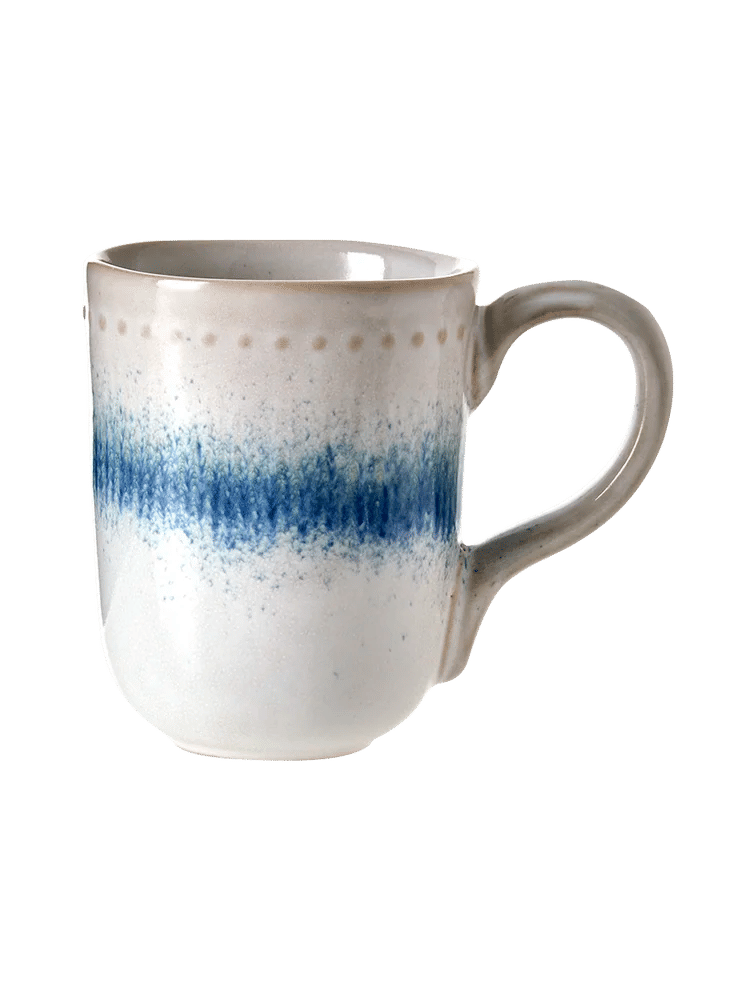 Textured Ceramic Multicolor Mug (Assorted) (4)
