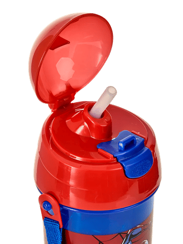 Blue Water Bottle with Strap