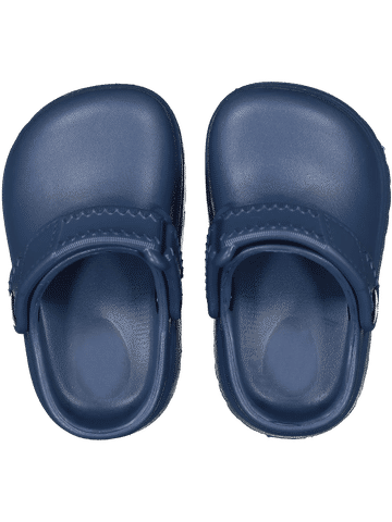 Navy Moulded Sandals