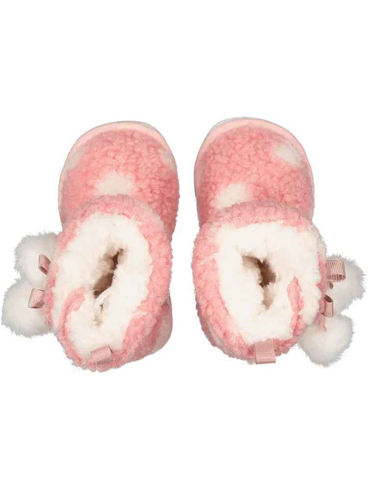 Pink Polka Dot Boots (2)