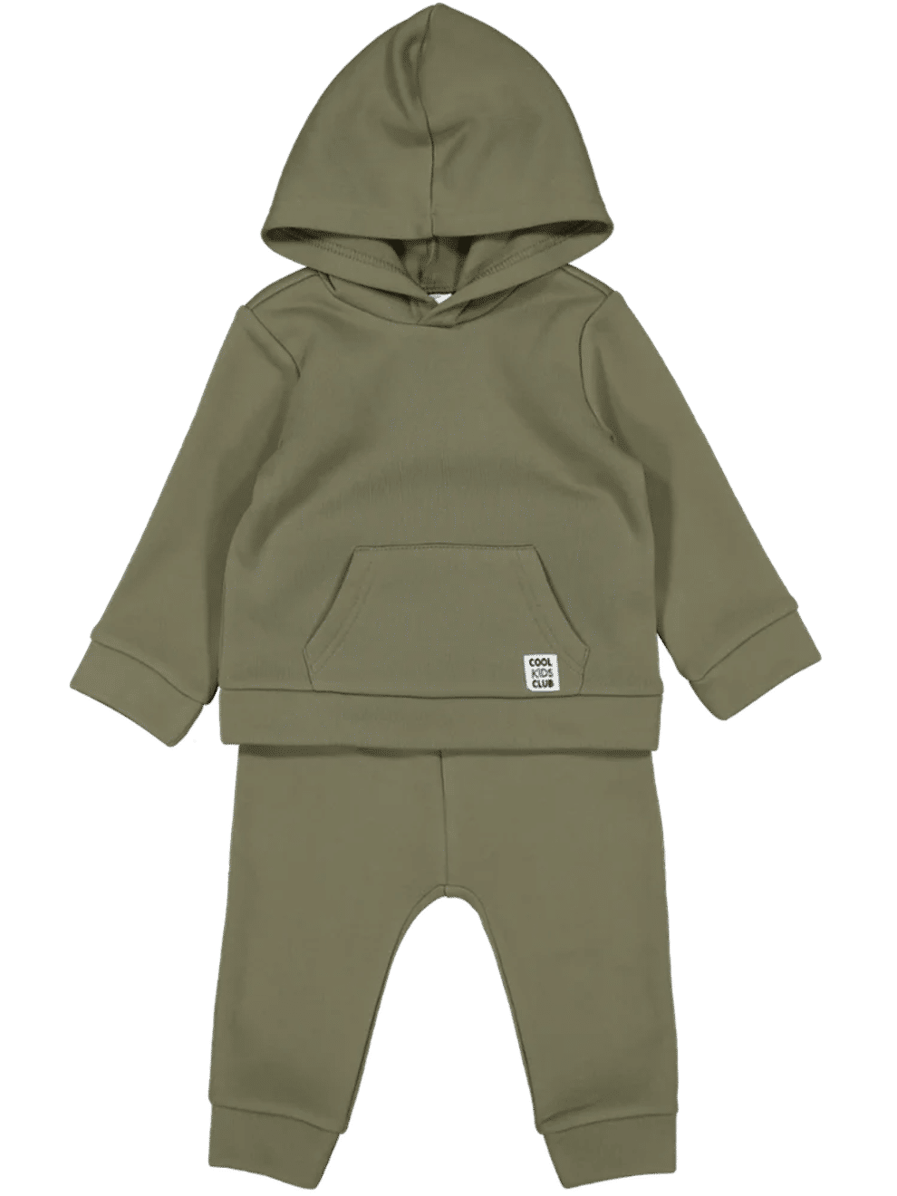 Olive Hoodie and Joggers Set