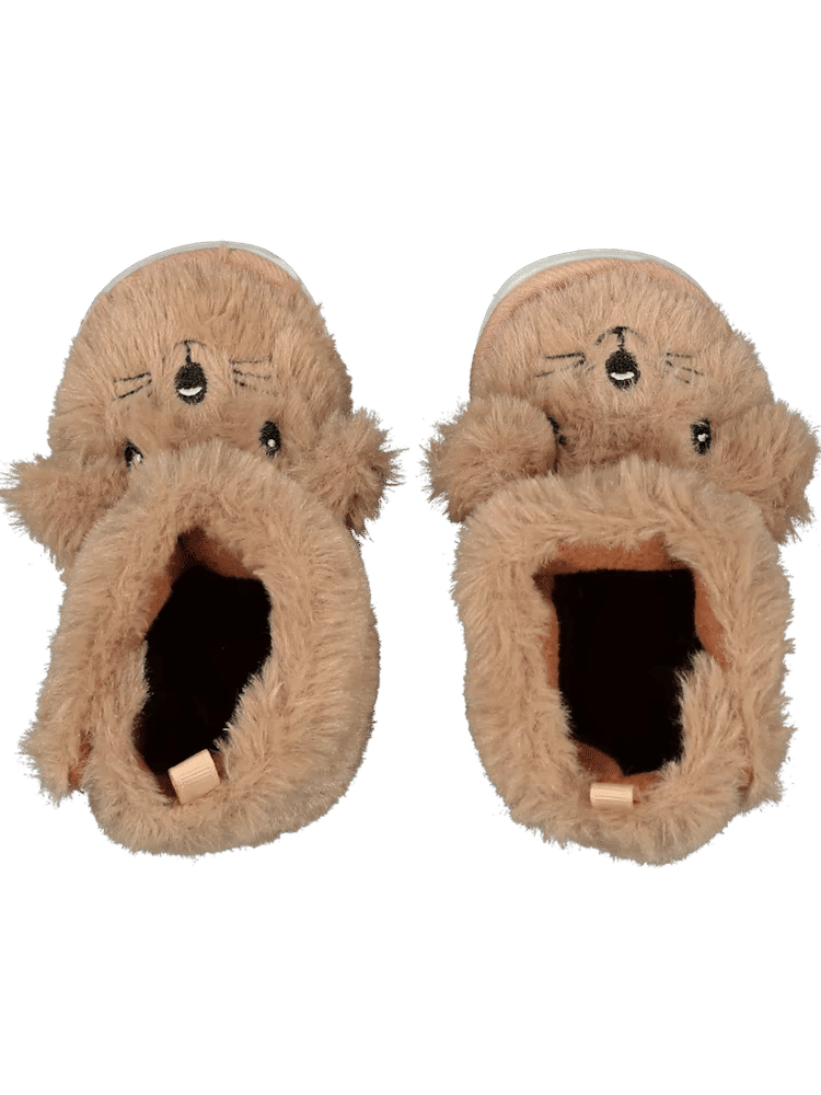 Faux Fur Animal Booties (2)