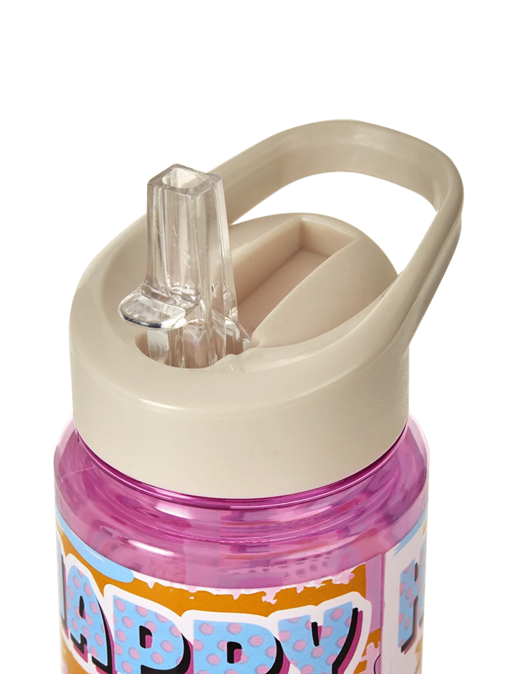 Printed Pink Loop Water Bottle (1)