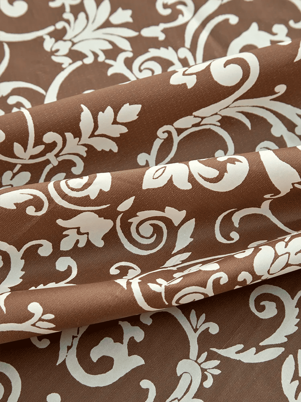 Brown Damask Tablecloth 130x180cm (2)